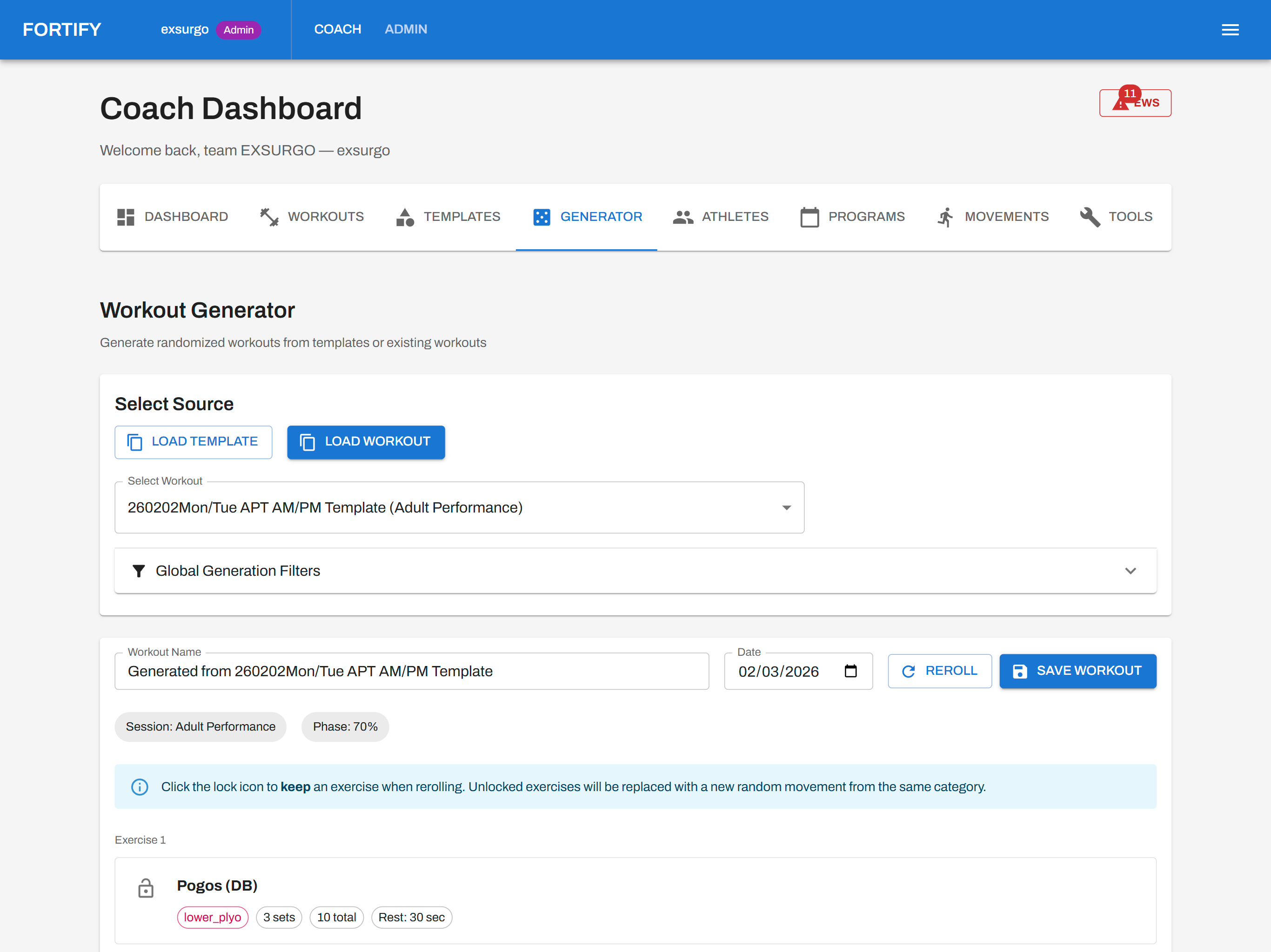 Fortify platform features